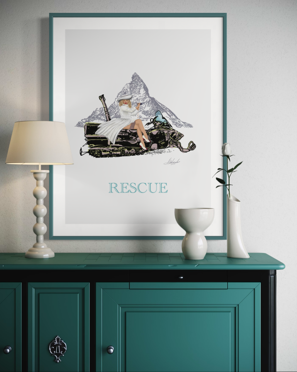 "Rescue" – Fine Art Print on Archival Paper